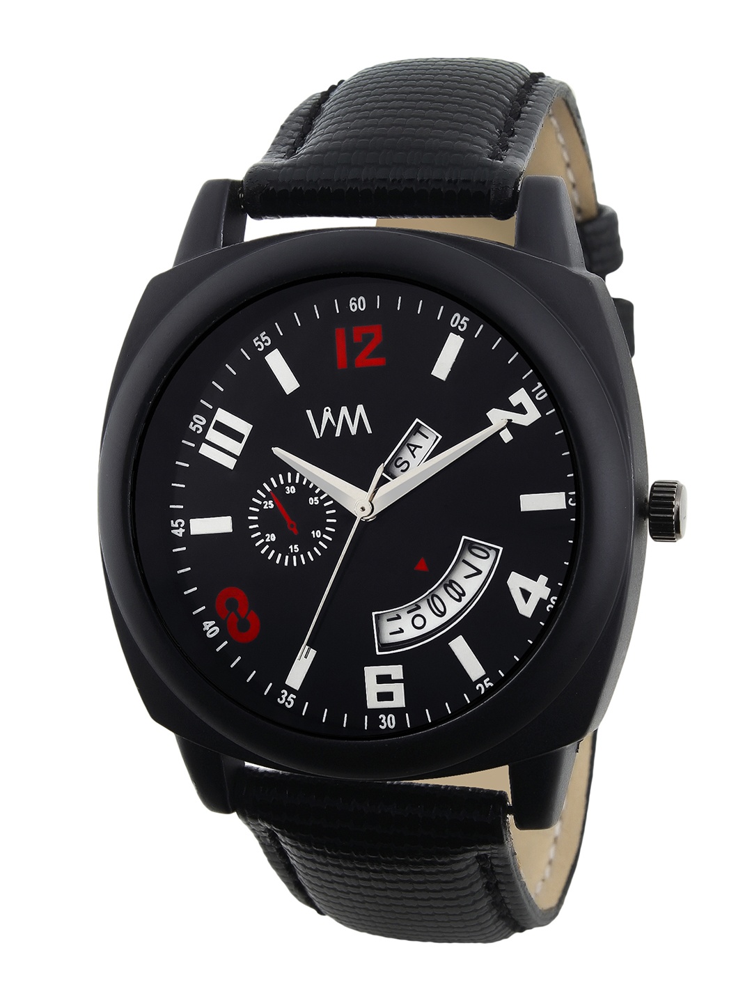 WM Men Black Analogue Watch DDWM-077