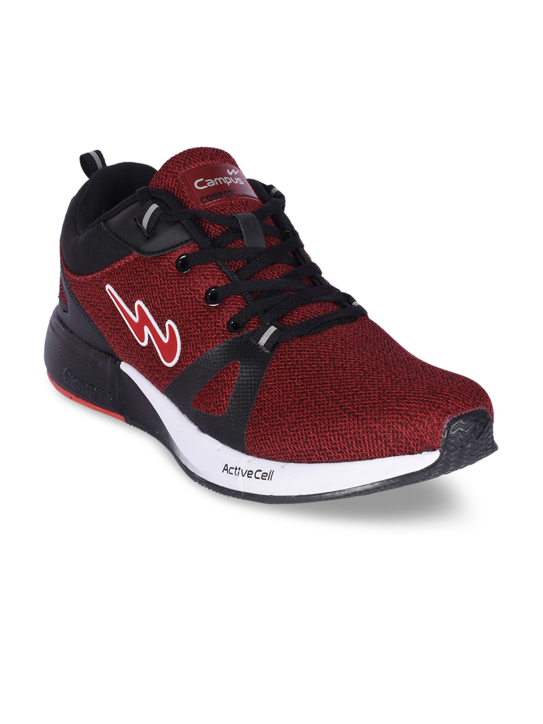 Campus Men Red Running Shoes
