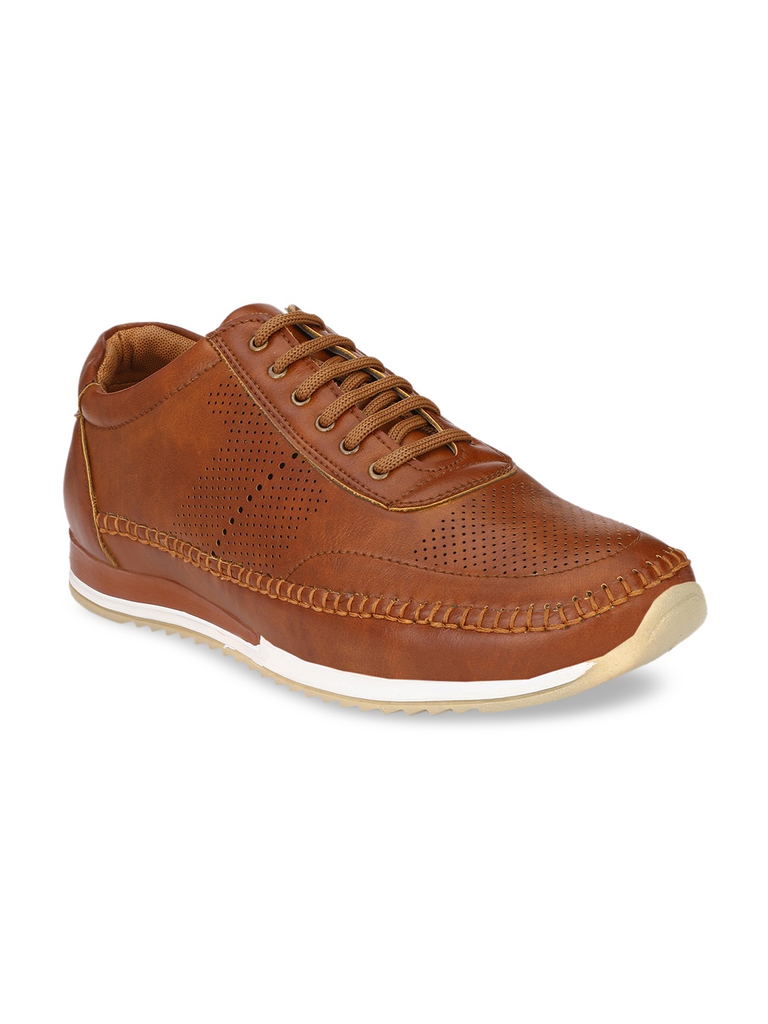 

John Karsun Men Brown Oxfords