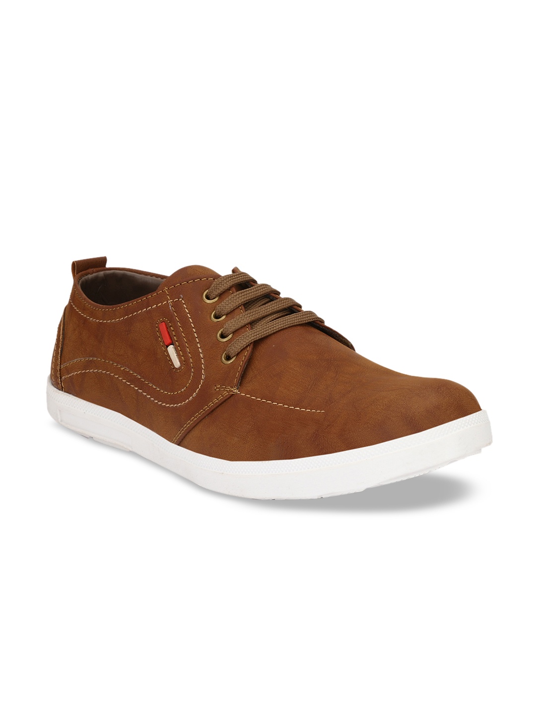 

John Karsun Men Tan Brown Derbys