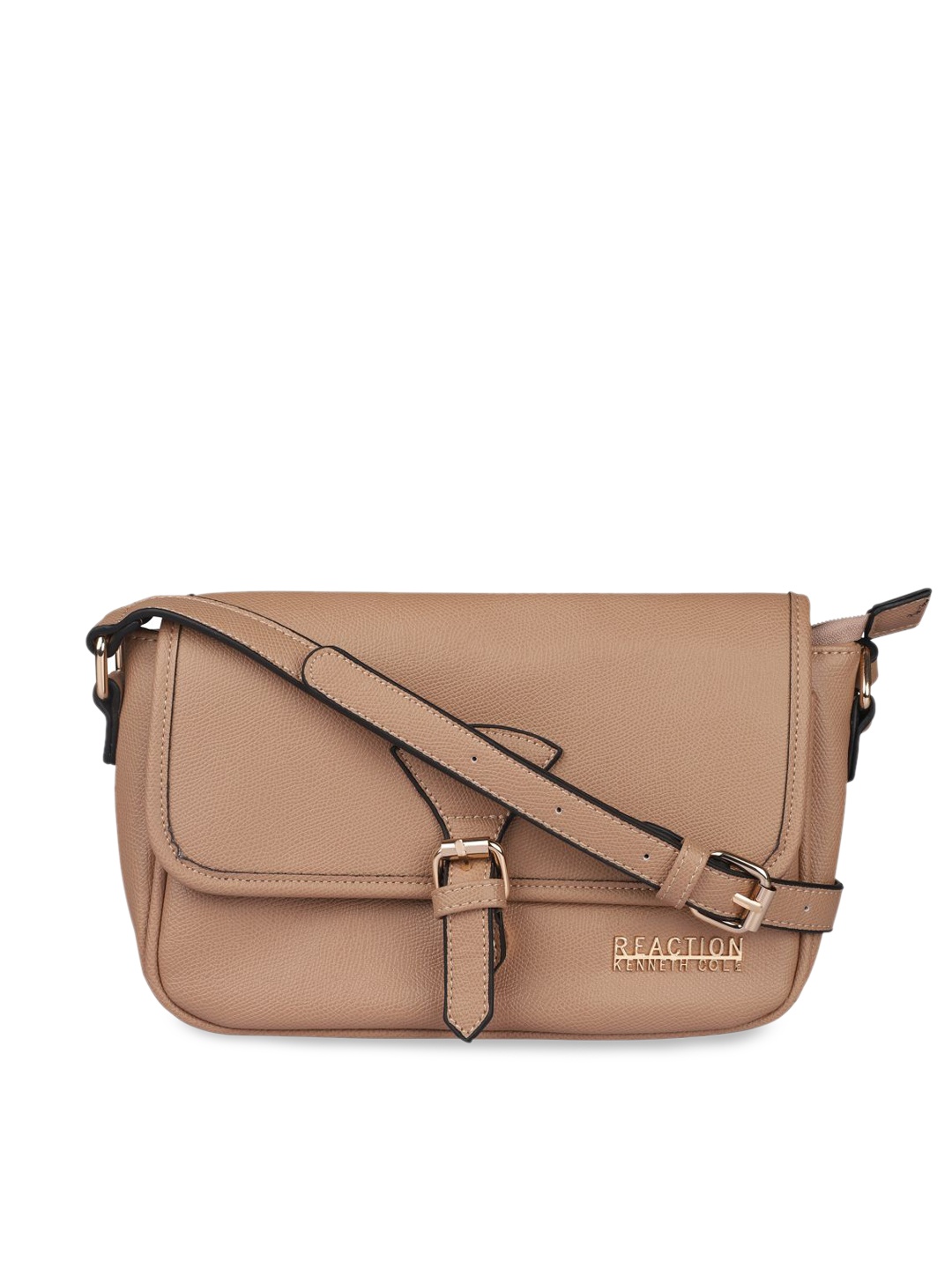 

Kenneth Cole Beige Solid Sling Bag