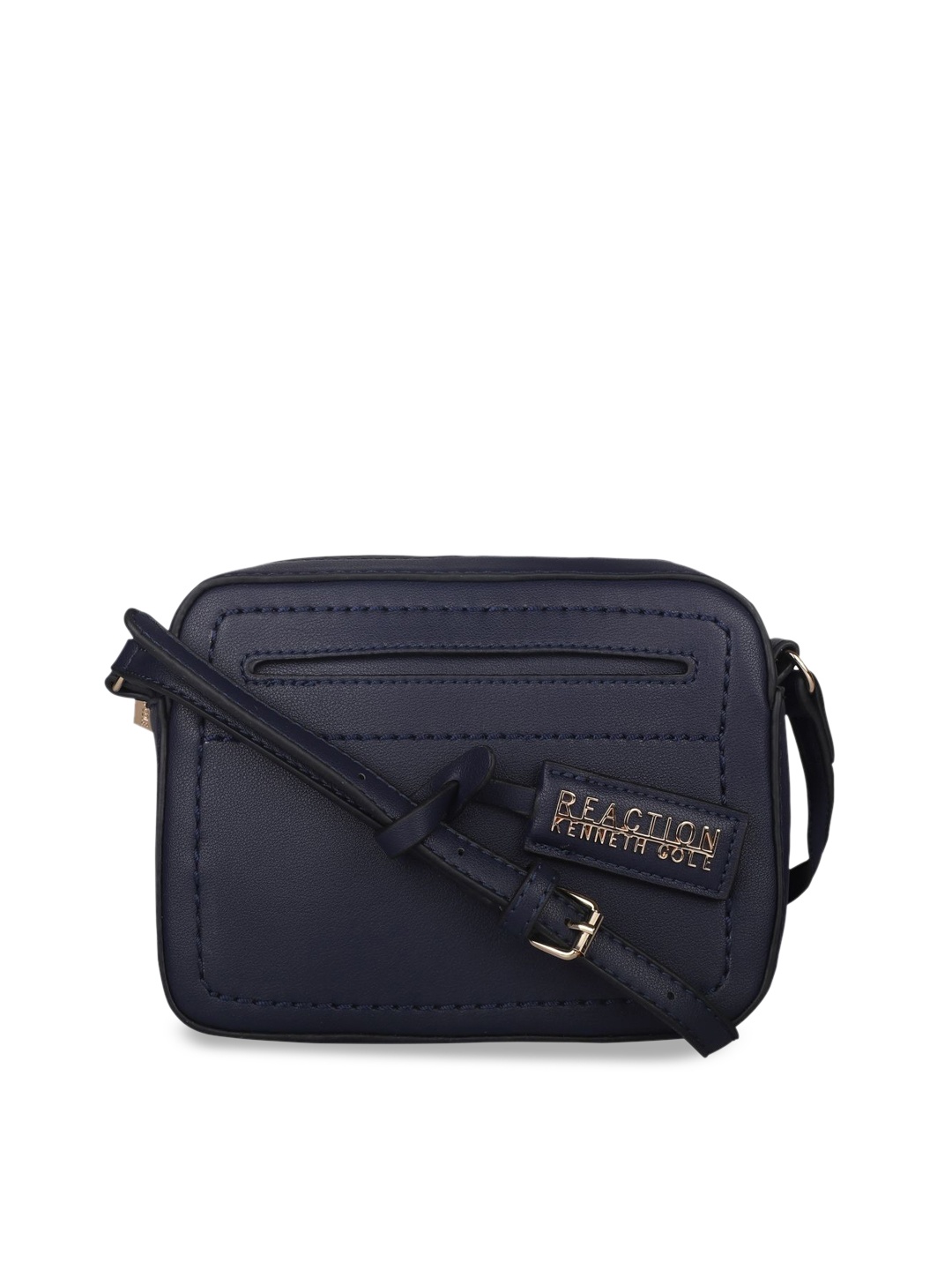 

Kenneth Cole Navy Blue Solid Sling Bag