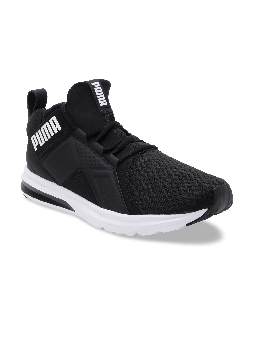 

Puma Men Black Enzo Eng Mesh Running Shoes