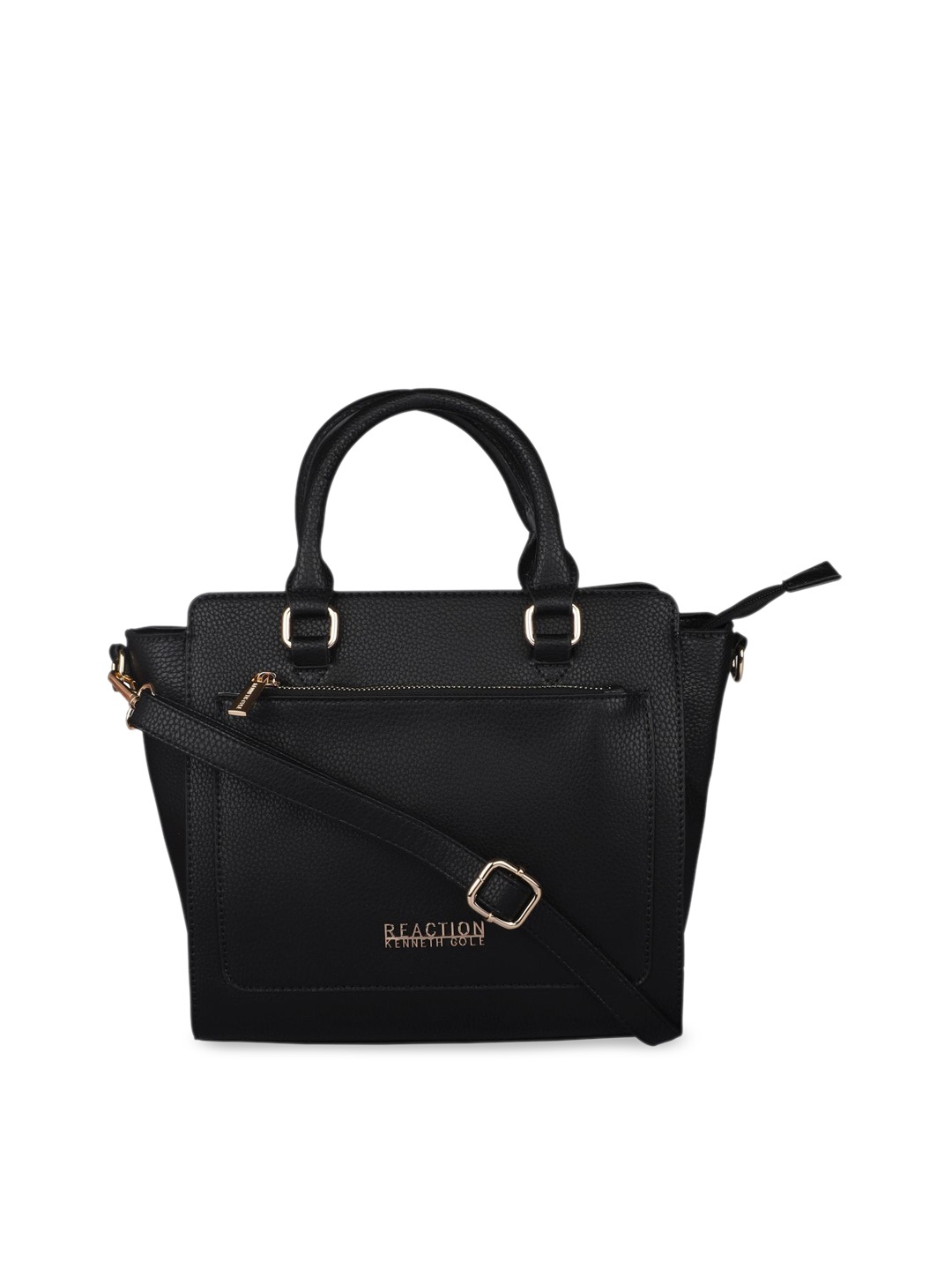 

Kenneth Cole Black Textured Handheld Bag