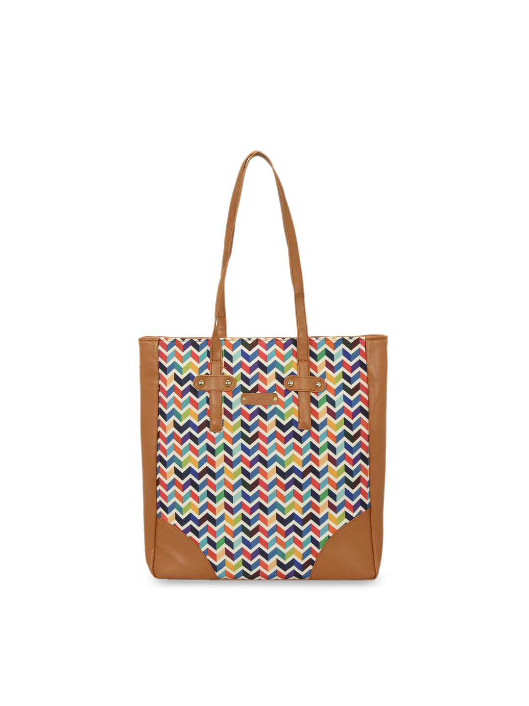 

KLEIO Women Jacquard Weave Tote Bag, Multi