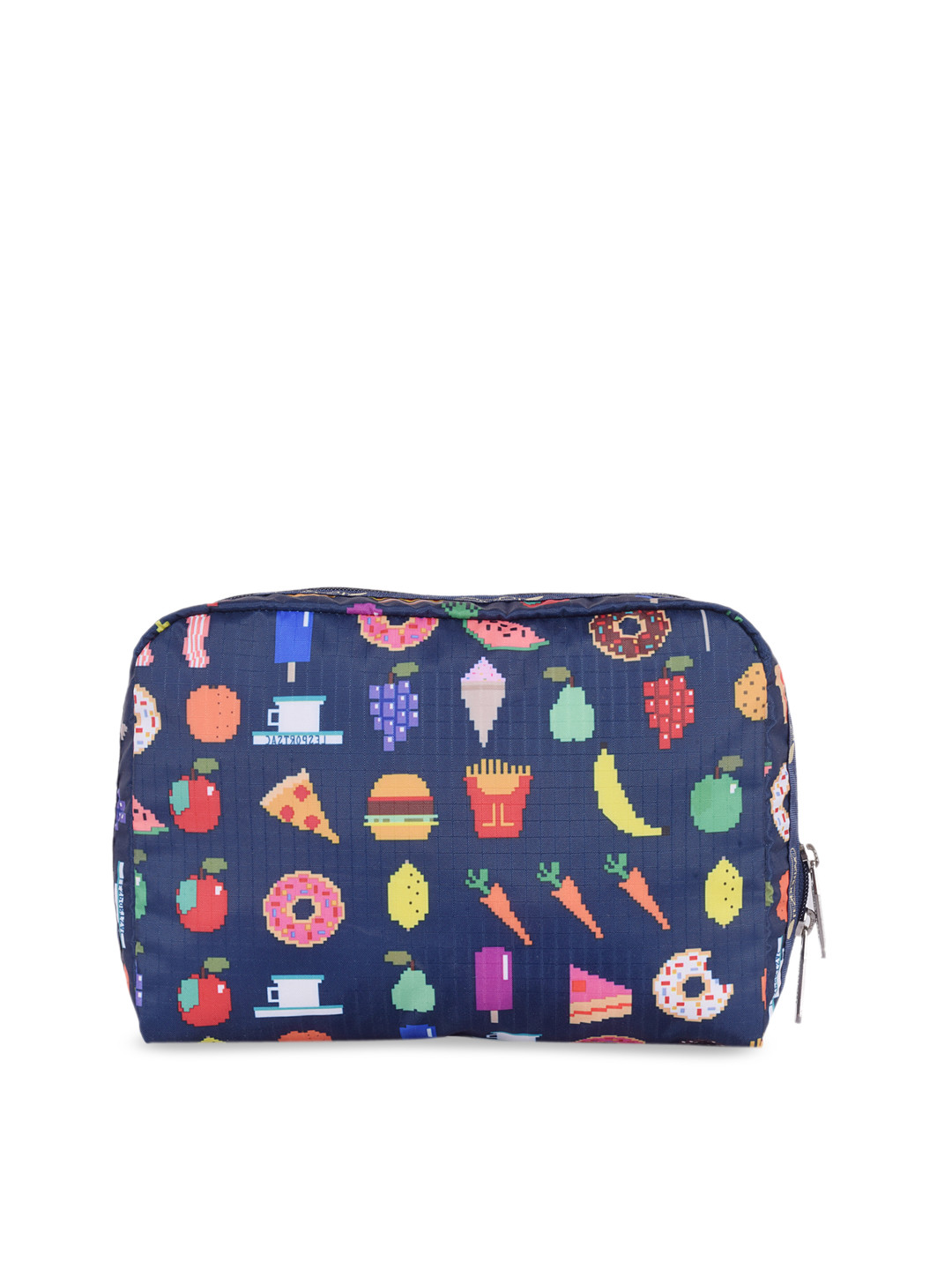 

LeSportsac Blue Foodmojis Printed Rectangular Cosmetic Pouch