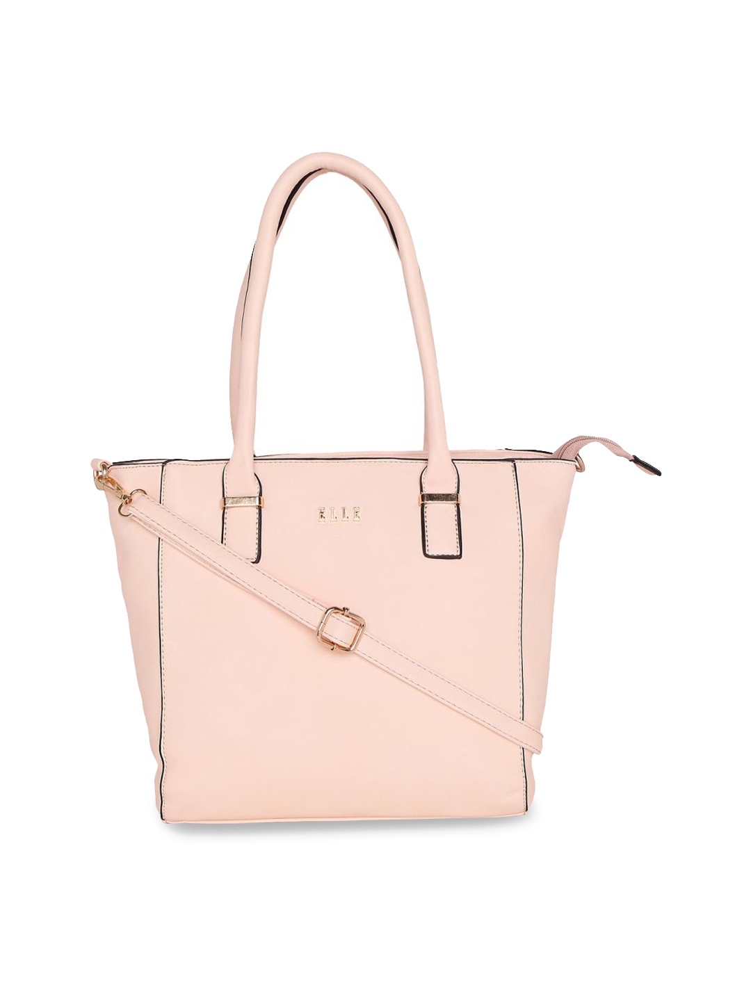 

ELLE Pink Solid Shoulder Bag