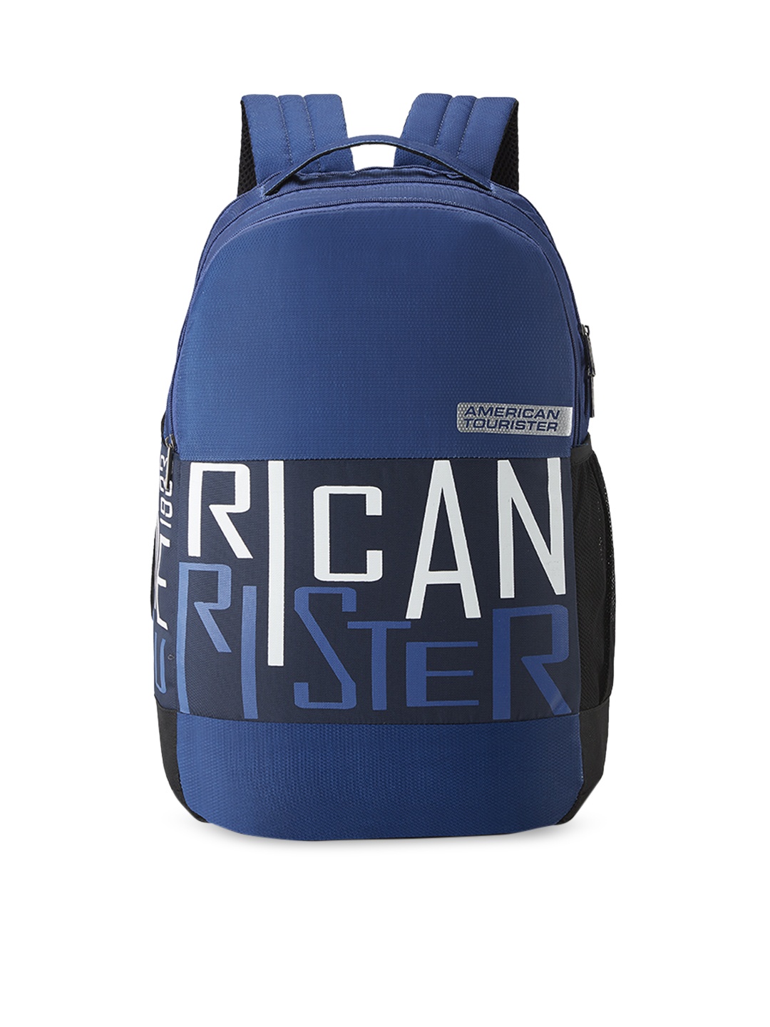 

AMERICAN TOURISTER Unisex Blue Brand Logo Backpack