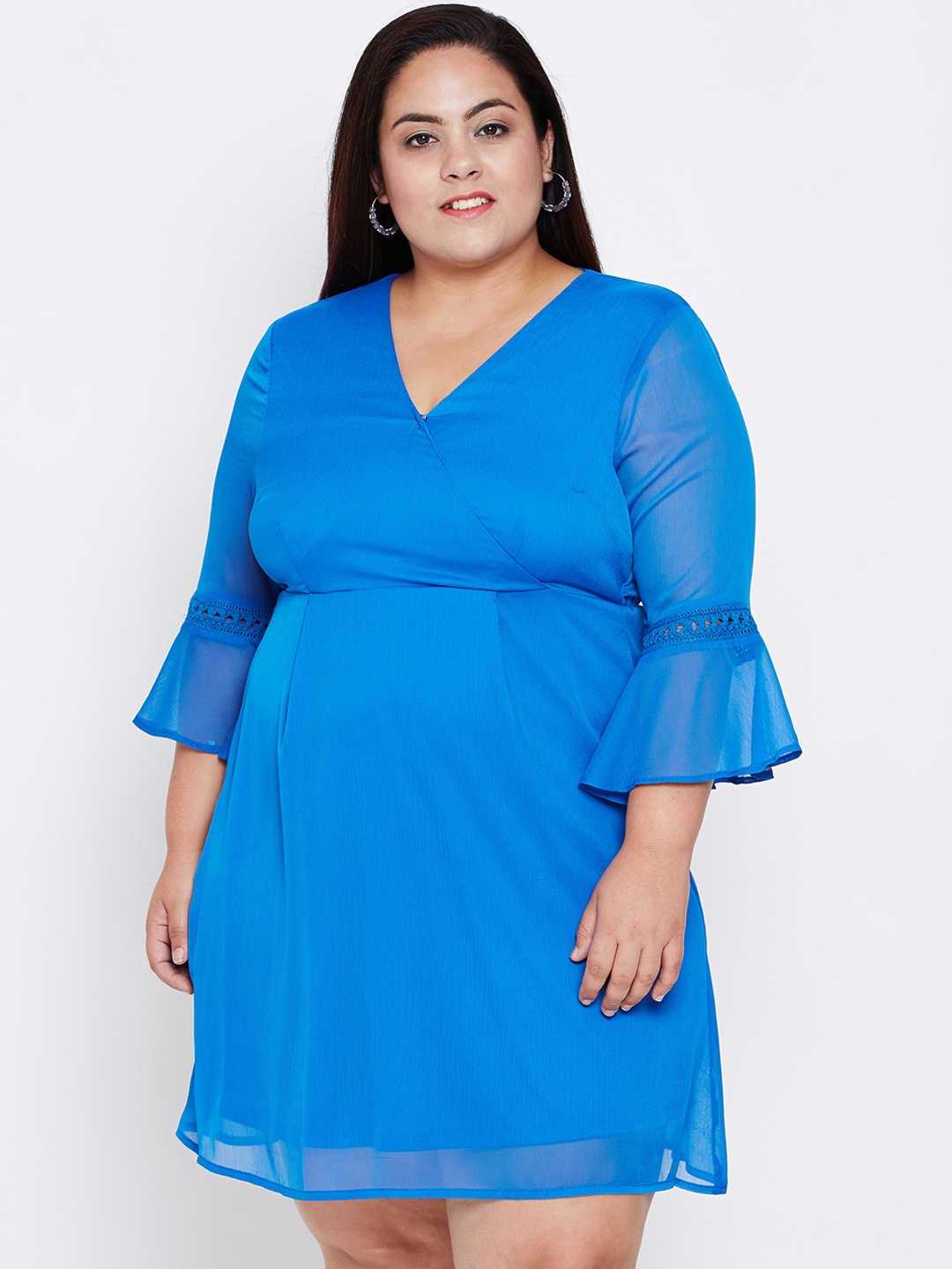 

Oxolloxo Women Blue Empire Dress