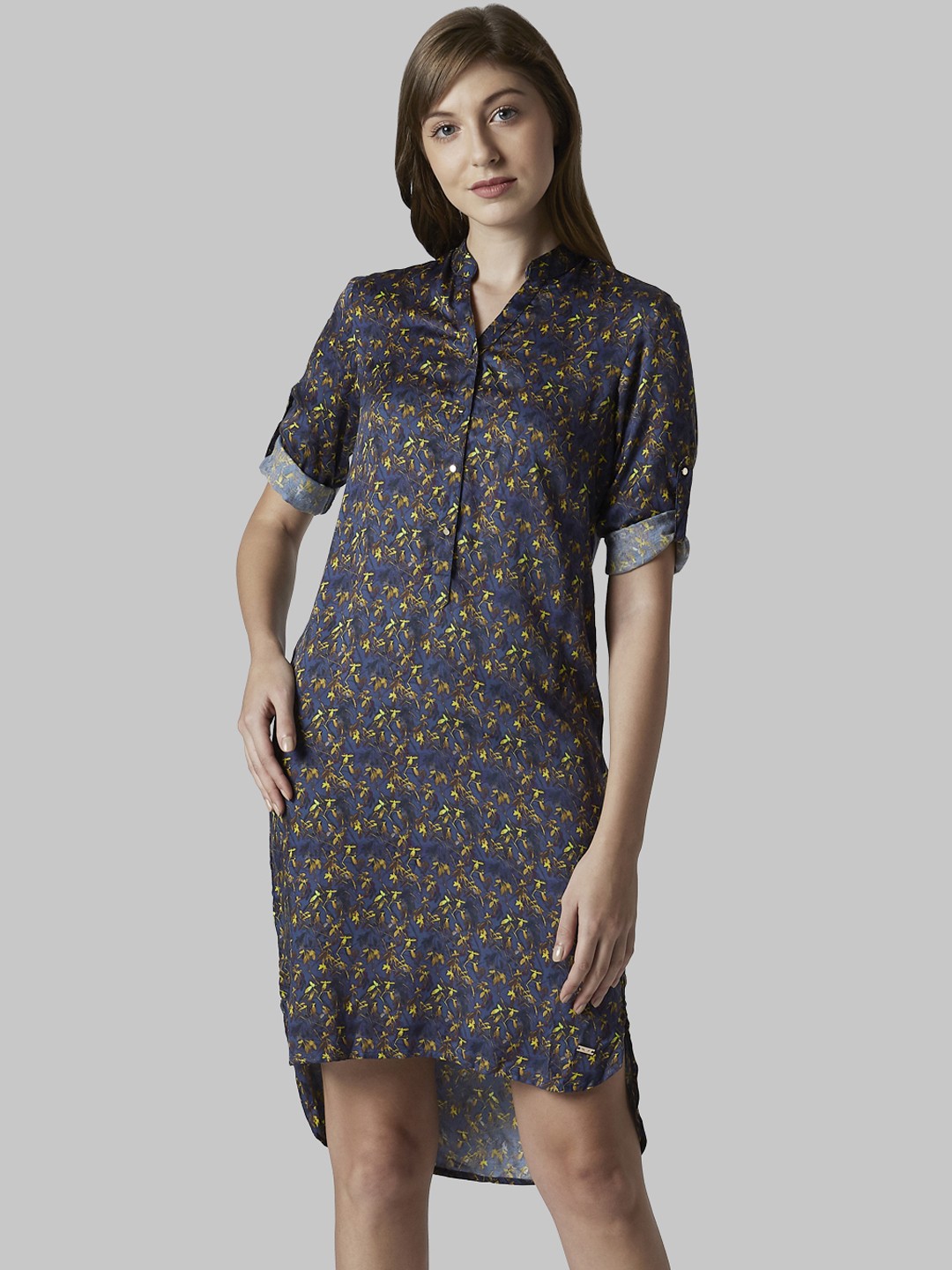 

Park Avenue Women Blue Shirt Dress
