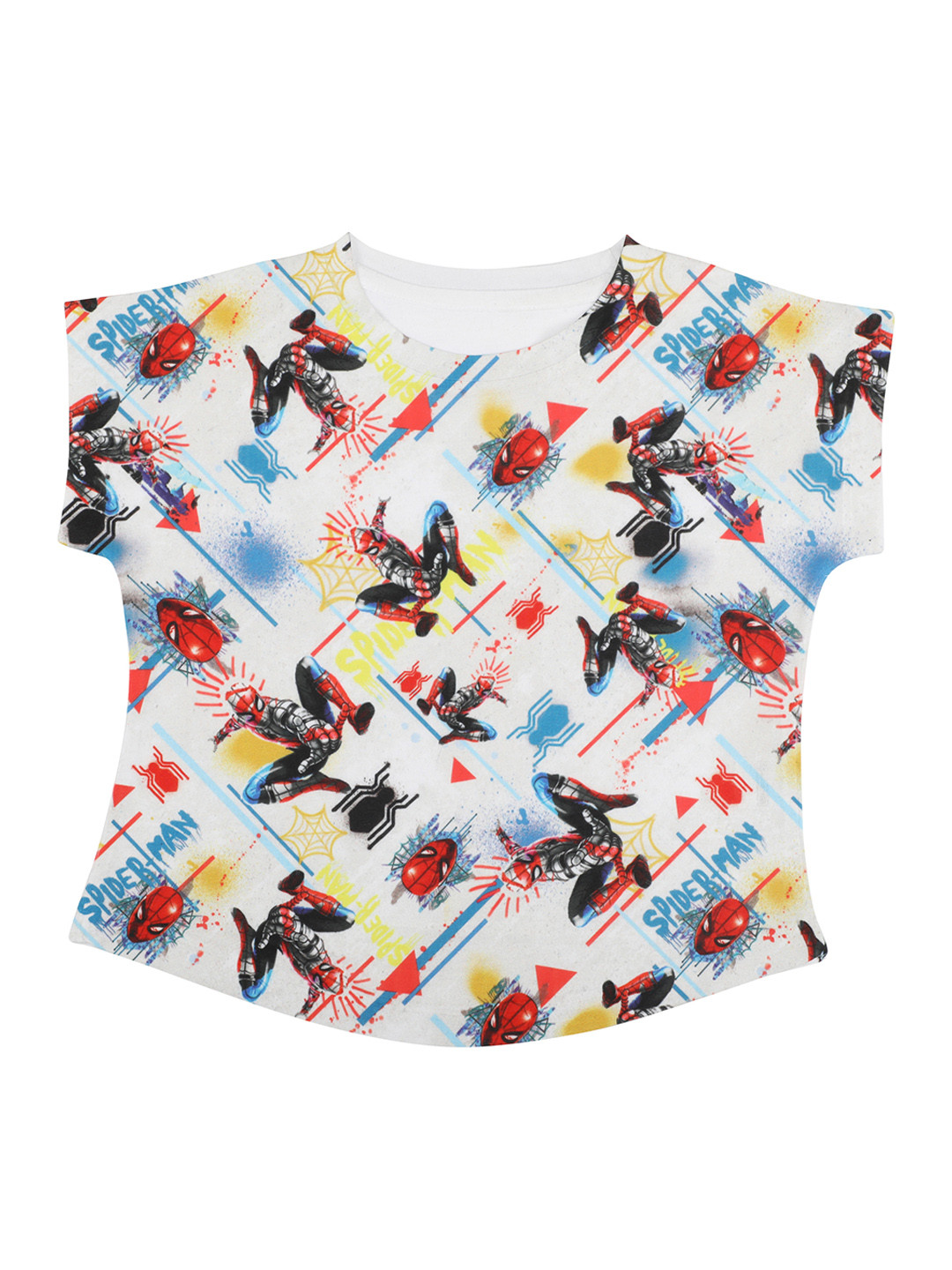 

Marvel by Wear Your Mind Girls Multicoloured Printed Top, Multi