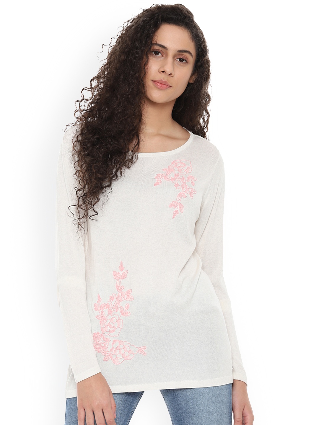 

Allen Solly Woman Women White Printed Top