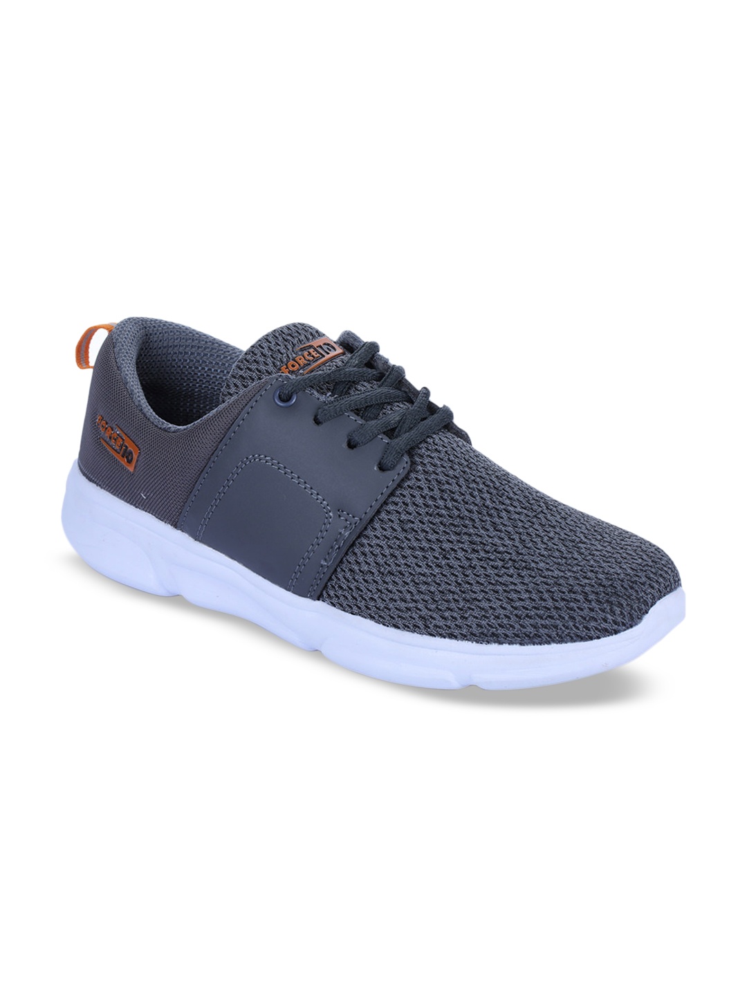 

Force 10 Men Grey Synthetic Running Shoes