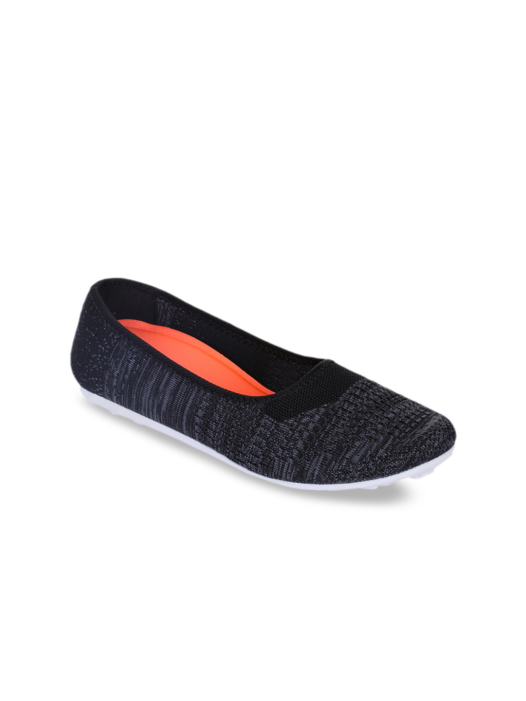 

Gliders Women Black Slip-On Sneakers