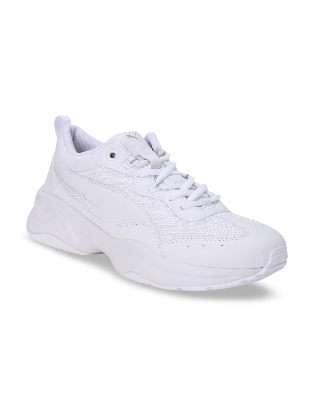 Puma Women White Cilia Sneakers