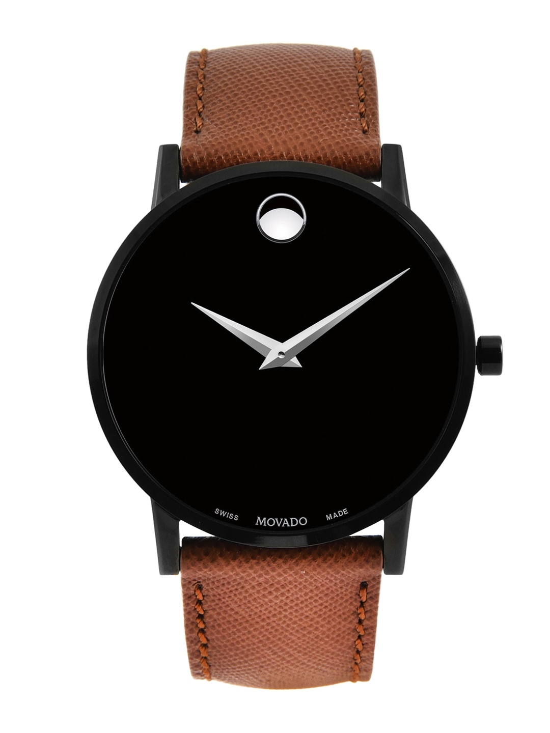 

MOVADO Men Museum Classic Swiss Qtz Analogue Watch 607198, Black