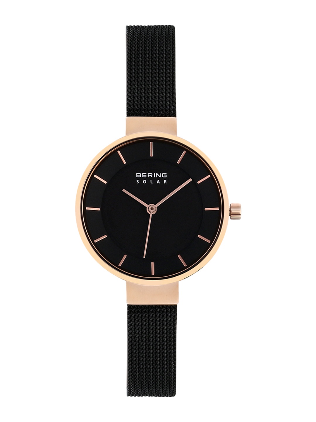

Bering Women Black Solar Sapphire Crystal Watches 14631-166