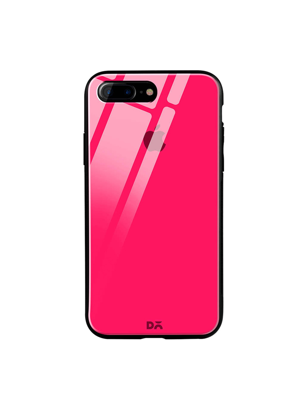 

DailyObjects Pink iPhone 7 Plus Glass Case Cover