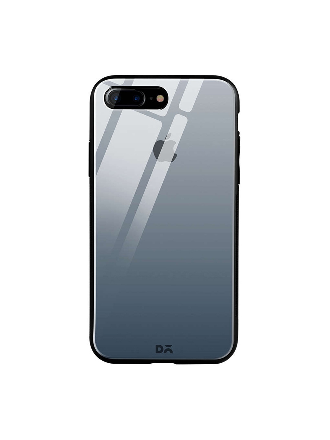

DailyObjects Grey iPhone 8 Plus Glass Case Cover