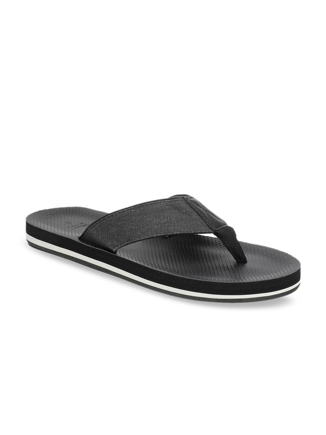 

Call It Spring Men Black Solid Thong Flip-Flops