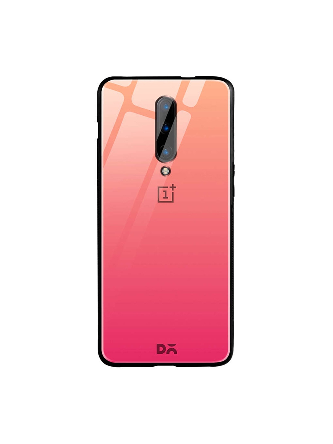 

DailyObjects Pink One Plus 7 Pro Glass Case Cover