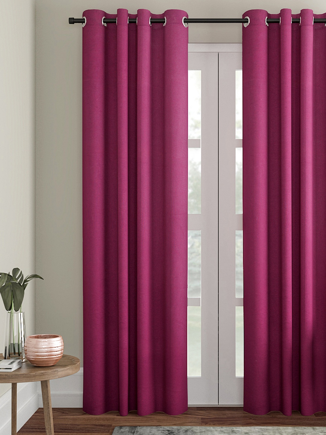 

Soumya Purple Single Door Curtain