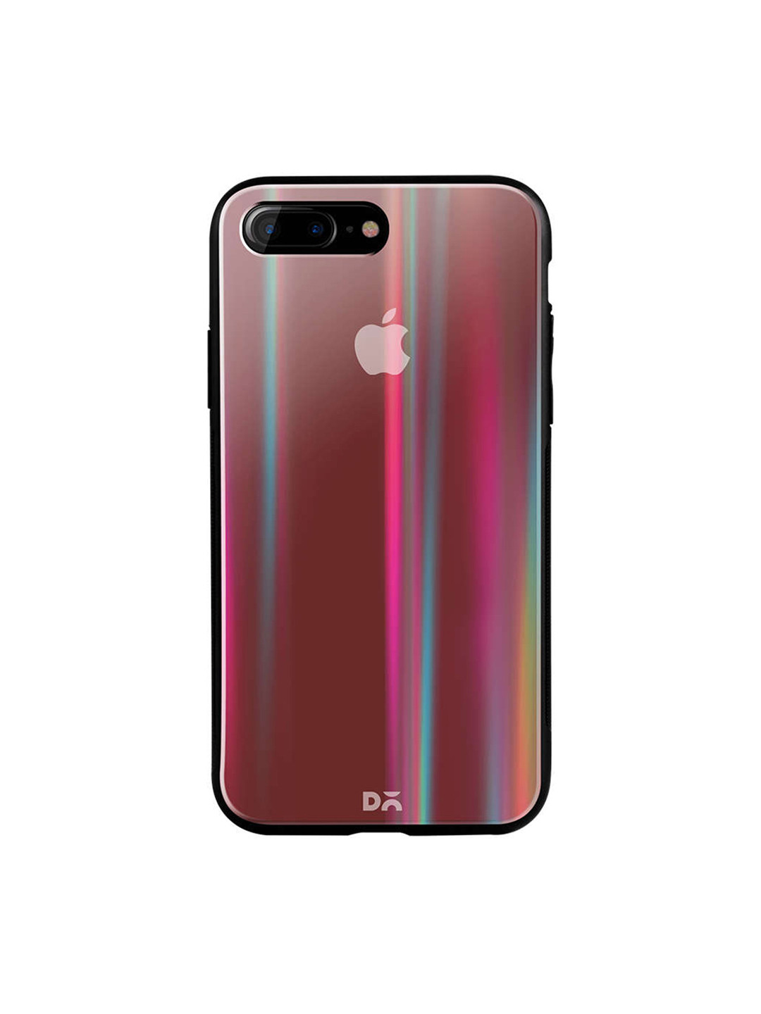 

DailyObjects Brown iPhone 8 Plus Glass Case Cover