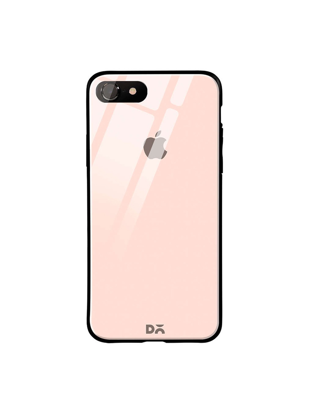 

DailyObjects Pink iPhone 8 Glass Case Cover
