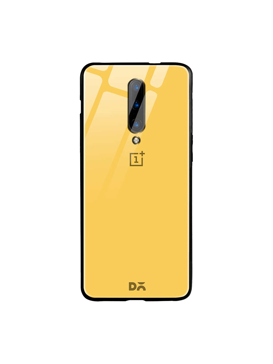 

DailyObjects Mustard OnePlus 7 Pro Glass Case Cover