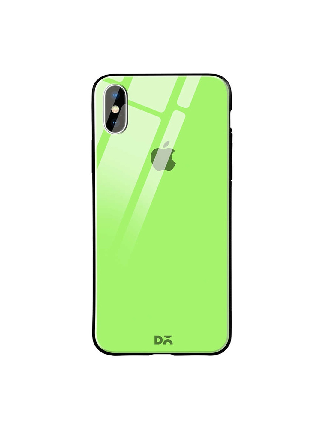 

DailyObjects Green iPhone XS Glass Case Cover