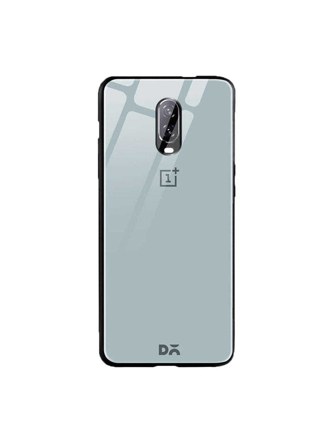 

DailyObjects Grey OnePlus 6T Glass Case Cover