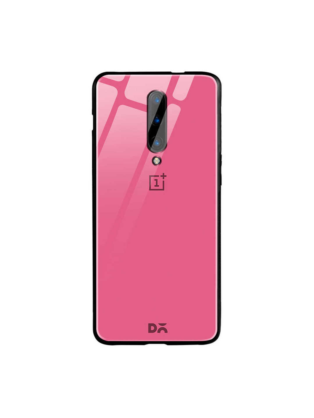 

DailyObjects Pink One Plus 7 Pro Glass Case Cover