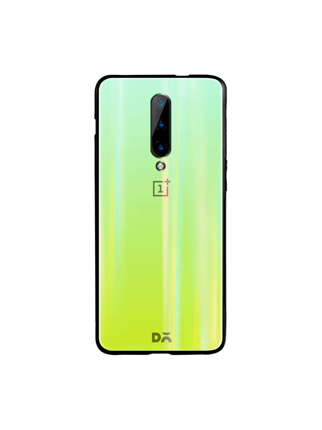 

DailyObjects Green OnePlus 7 Pro Holographic Glass Case Cover