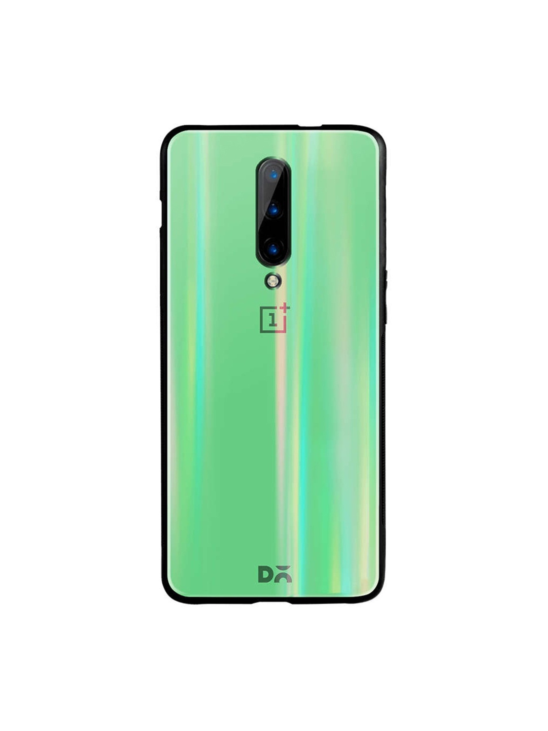 

DailyObjects Green OnePlus 7 Pro Holographic Glass Case Cover