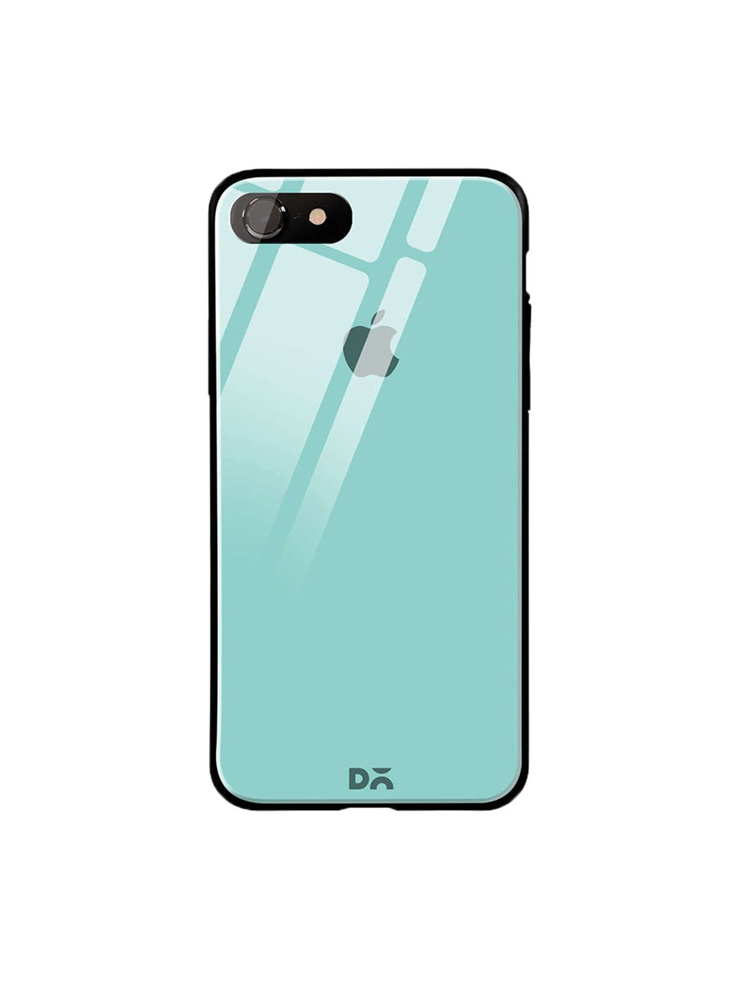 

DailyObjects Turquoise Blue iPhone 8 Glass Case Cover