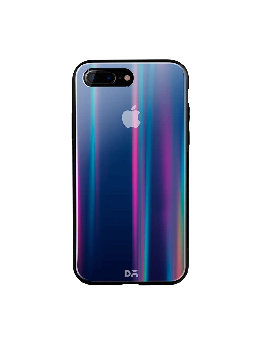 DailyObjects Blue iPhone 7 Plus Holographic Glass Case Cover