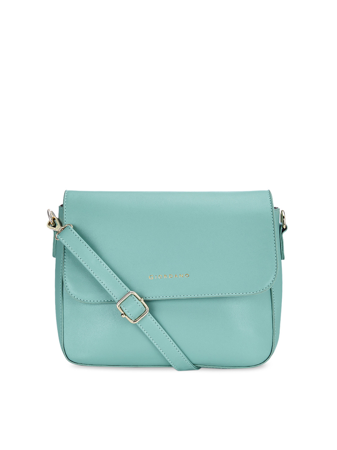 

GIORDANO Turquoise Blue Solid Sling Bag