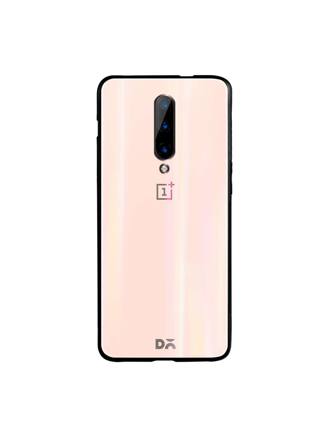 

DailyObjects Pink OnePlus 7 Pro Holographic Glass Case Cover