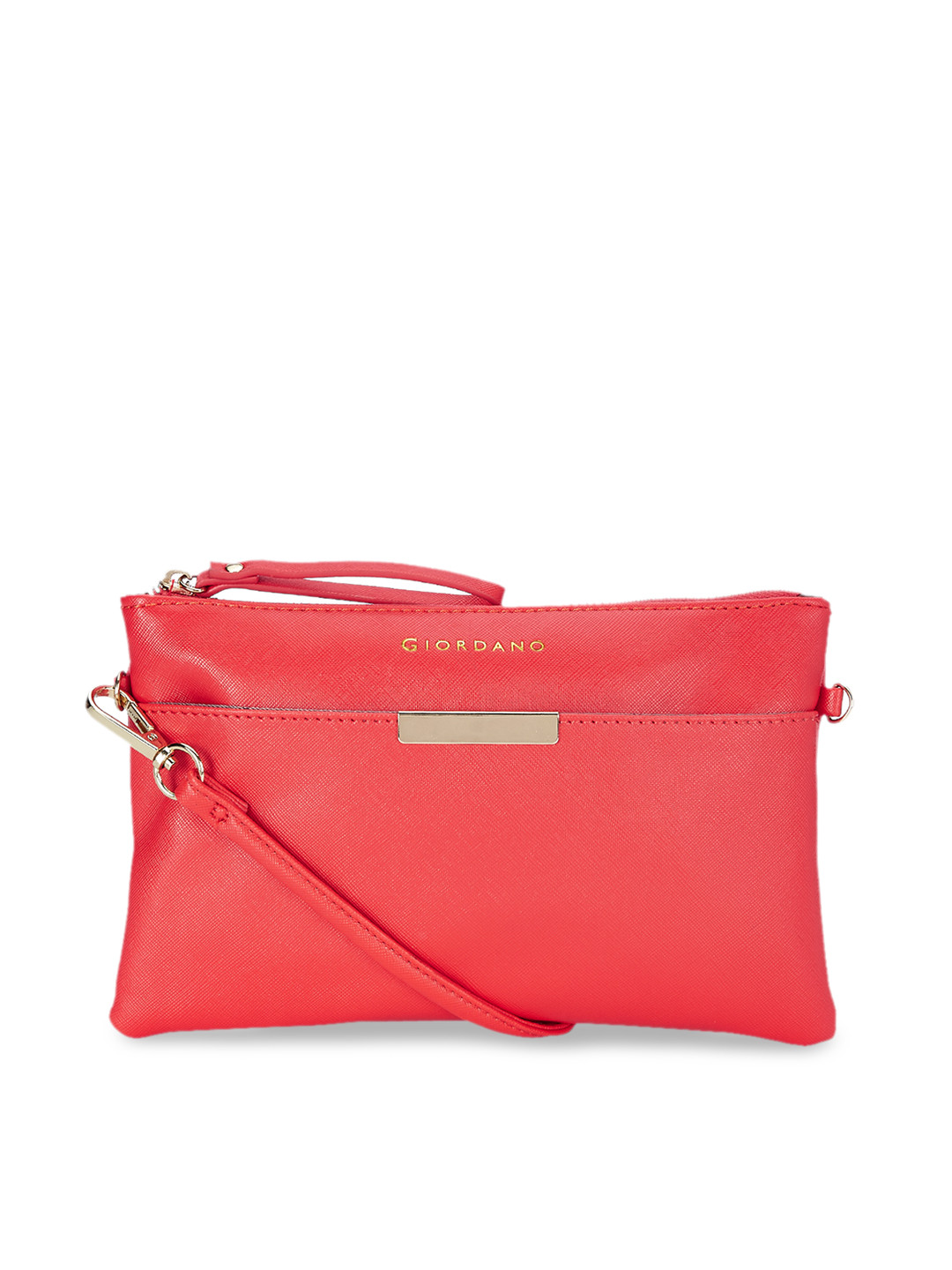 

GIORDANO Red Solid Sling Bag