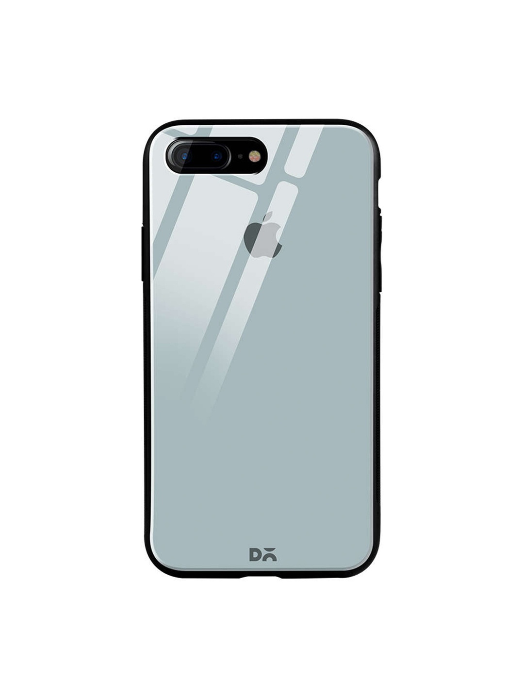 

DailyObjects Grey iPhone 8 Plus Glass Case Cover