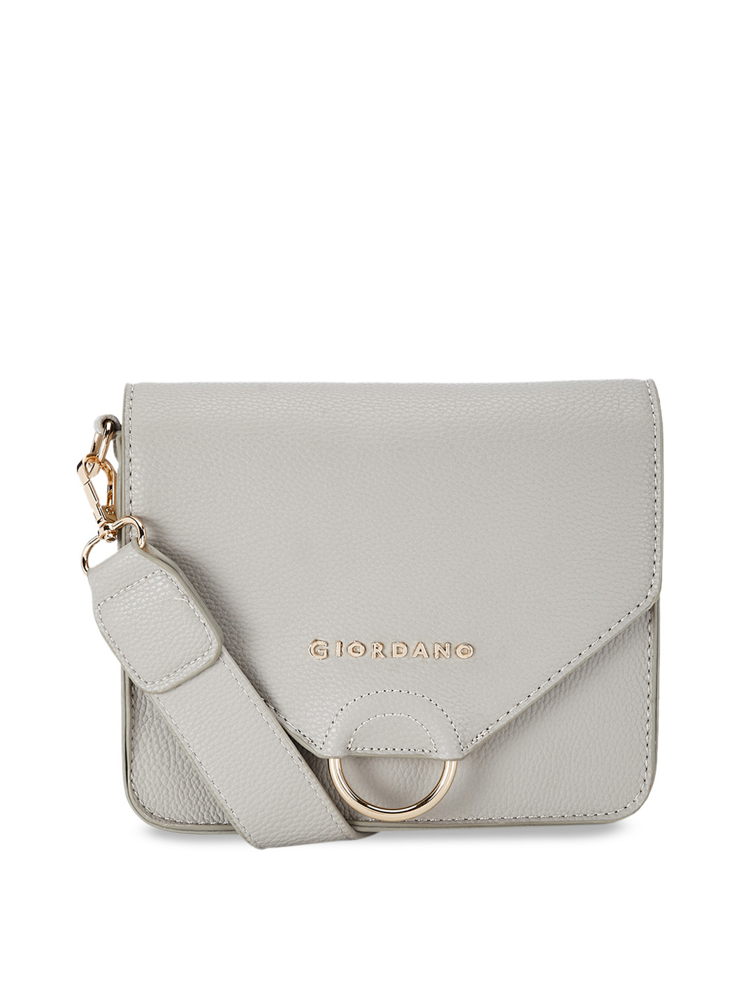 

GIORDANO Grey Solid Sling Bag