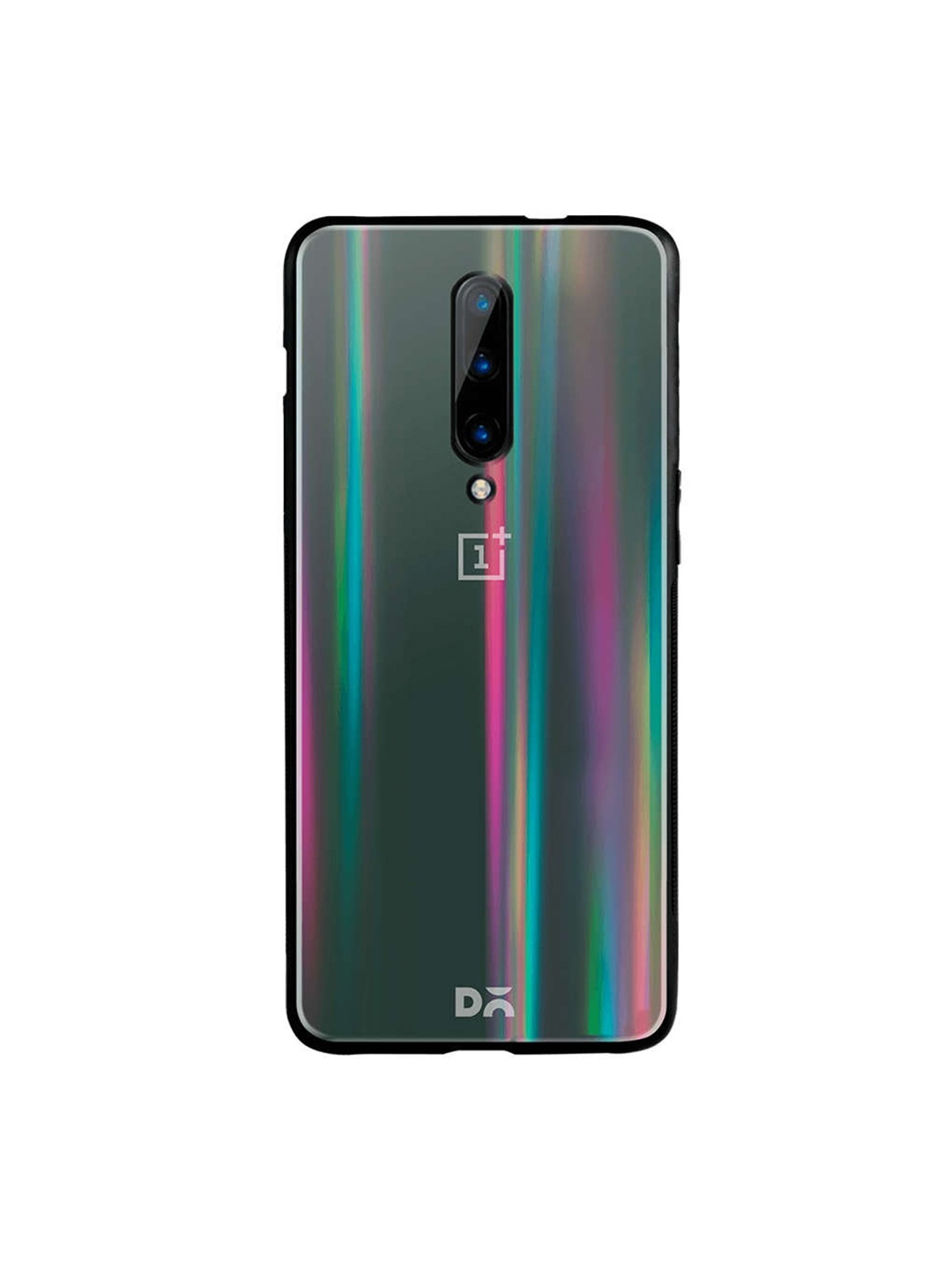 

DailyObjects Green OnePlus 7 Pro Holographic Glass Case Cover