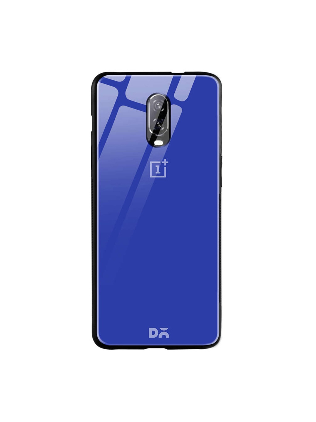 

DailyObjects Blue OnePlus 6T Glass Case Cover