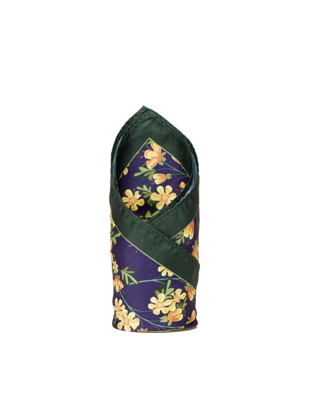

Alvaro Castagnino Multicoloured Floral Printed Pocket Square, Blue
