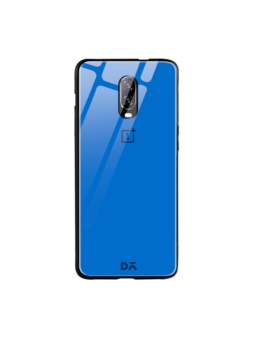 

DailyObjects Blue One Plus 6T Glass Case Cover