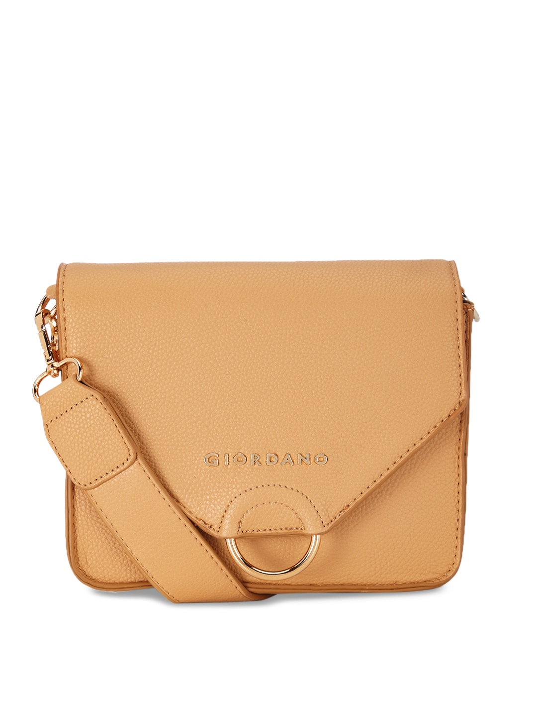 GIORDANO Brown Solid Sling Bag
