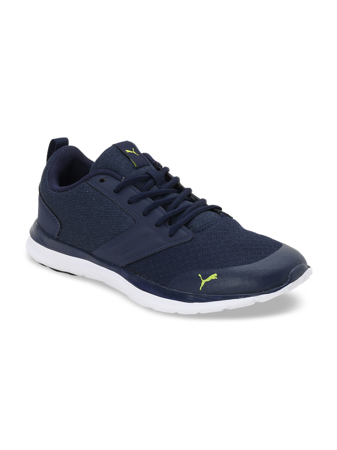 

Puma Men Blue Agile t1 NM Peacoat Woven Design Sneakers