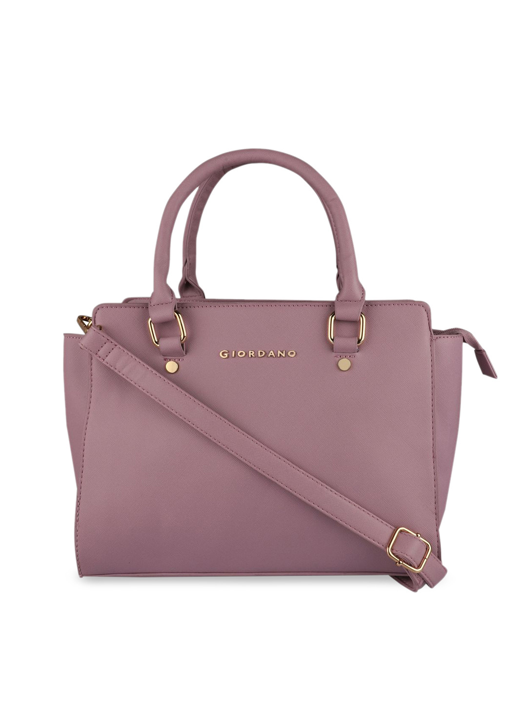 

GIORDANO Pink Solid Handheld Bag
