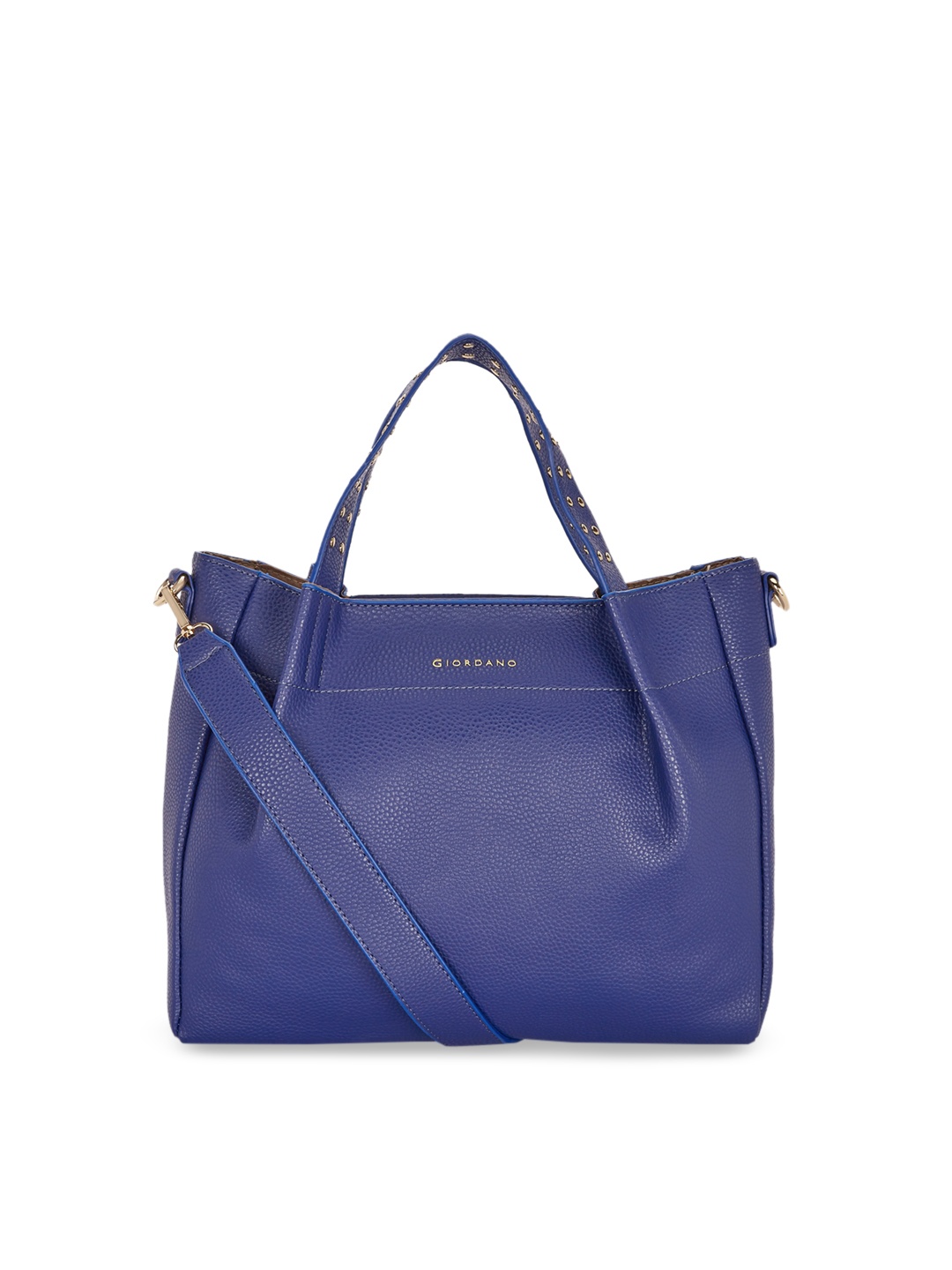 

GIORDANO Blue Solid Handheld Bag