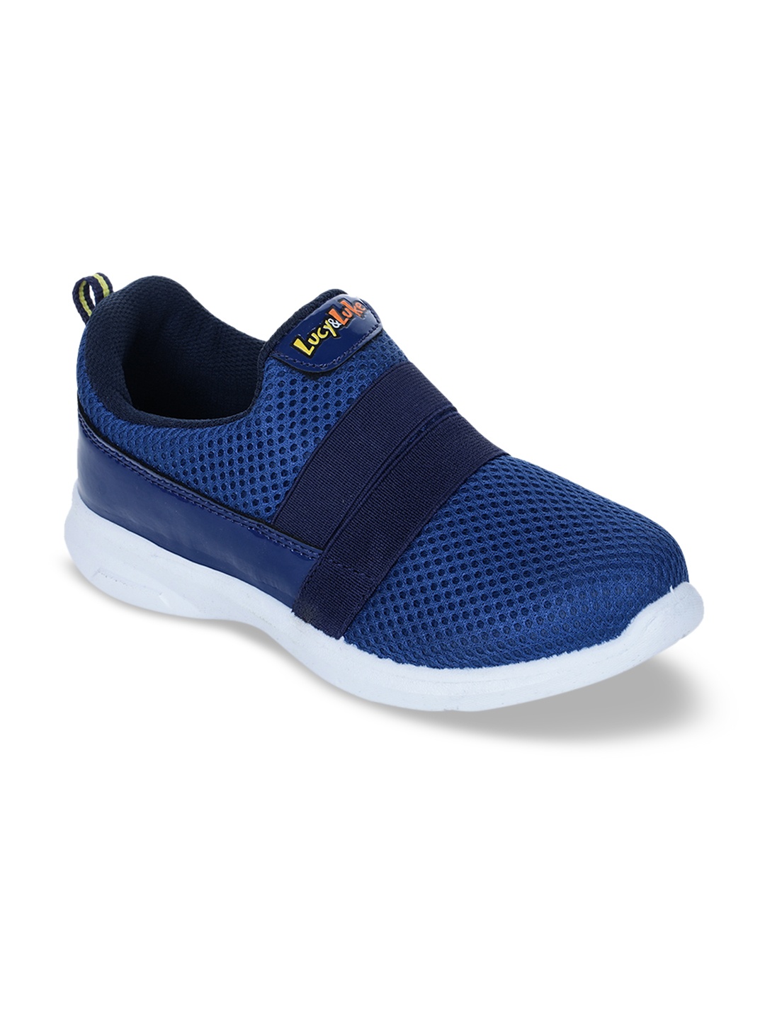 

Liberty Unisex Navy Blue Slip-On Woven Design Sneakers